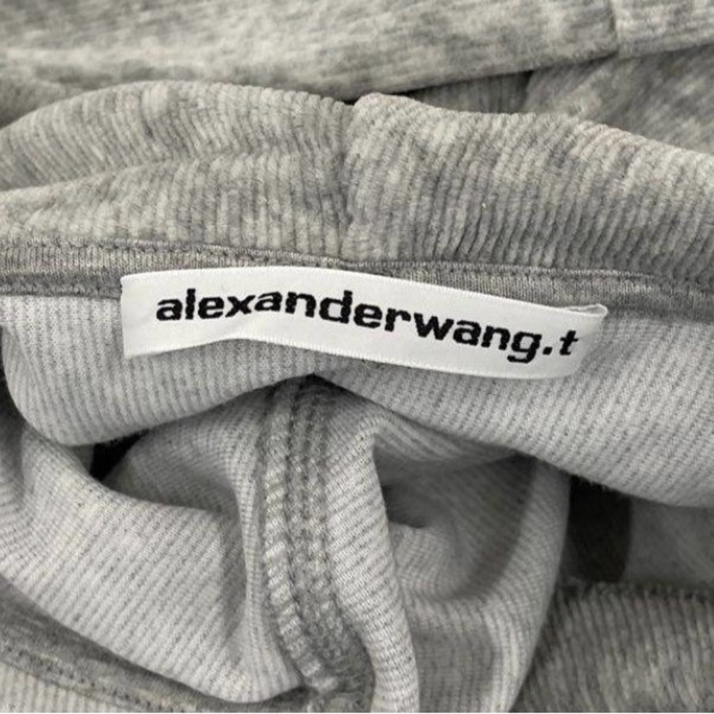 Alexander Wang Corduroy Cropped Hoodie - Picture 7 of 8
